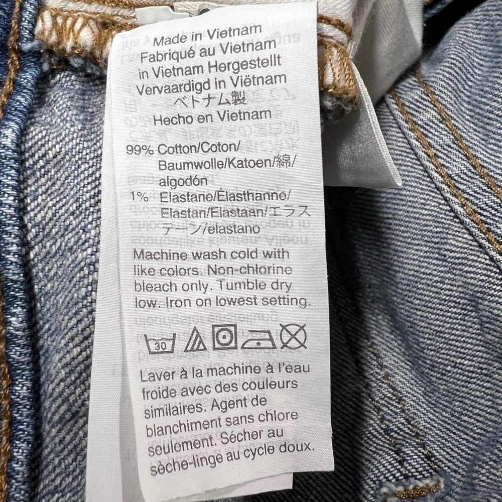 MADEWELL Classic Straight Jeans Coldbrook Wash 27 - Picture 13 of 14